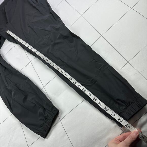 Lululemon Pants Mens Small Gray Surge Jogger Athletic Tapered Warm Up Ankle Zip - Picture 9 of 10